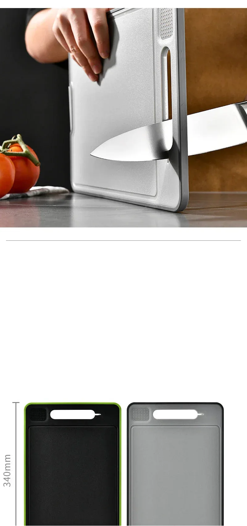 4 in 1 Double-Sided Thawing Cutting Board Bazaare Mart Cutting Board