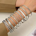 Ten Piece Set Of Bracelets ASL70266 Bazaare Mart Bracelet Set