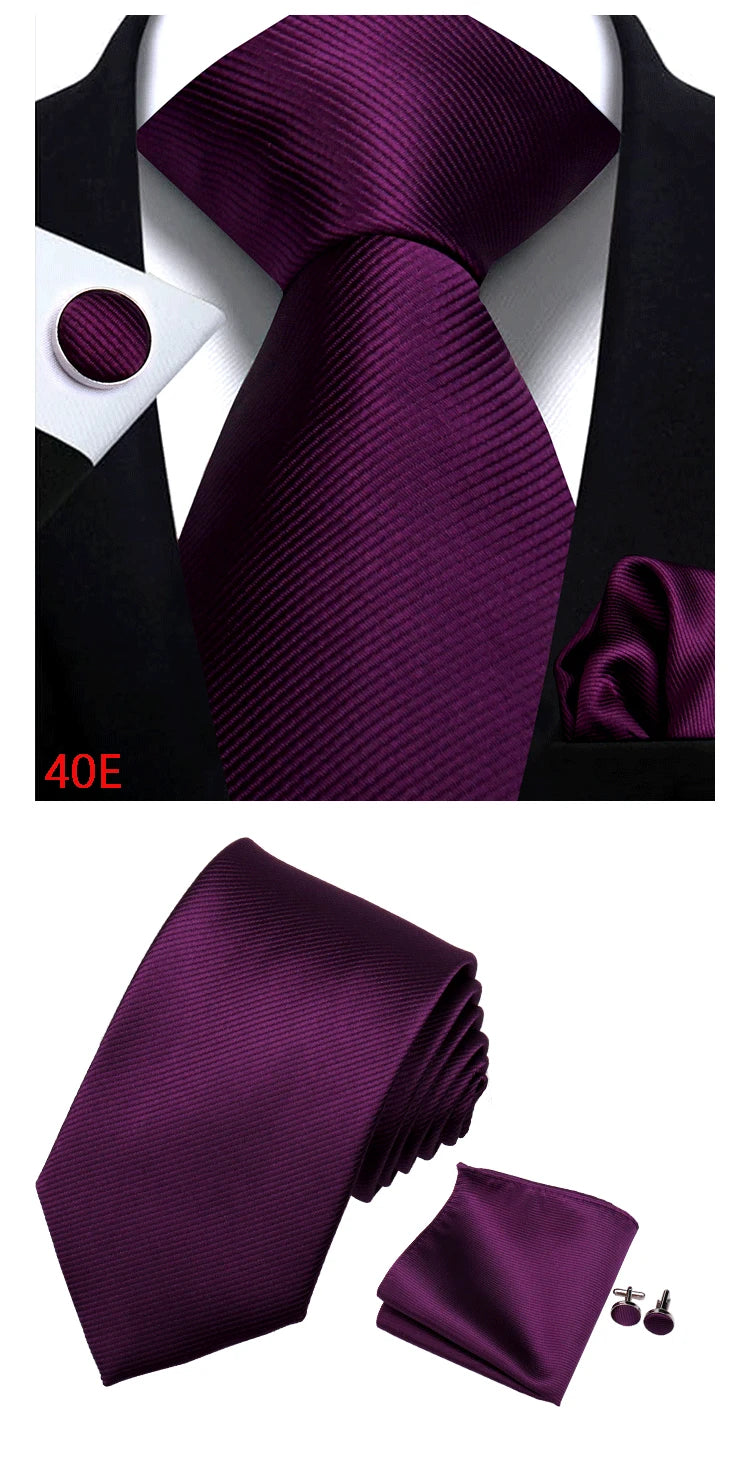 Solid Color 4pc. Tie Set