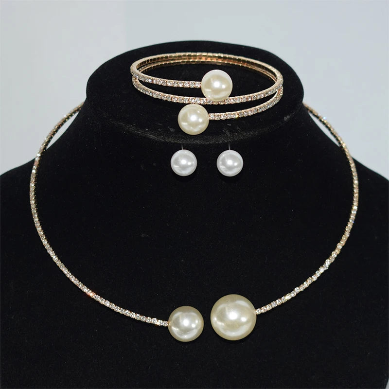 White Pearl Jewelry Sets 04 Bazaare Mart White Pearl Jewelry Sets