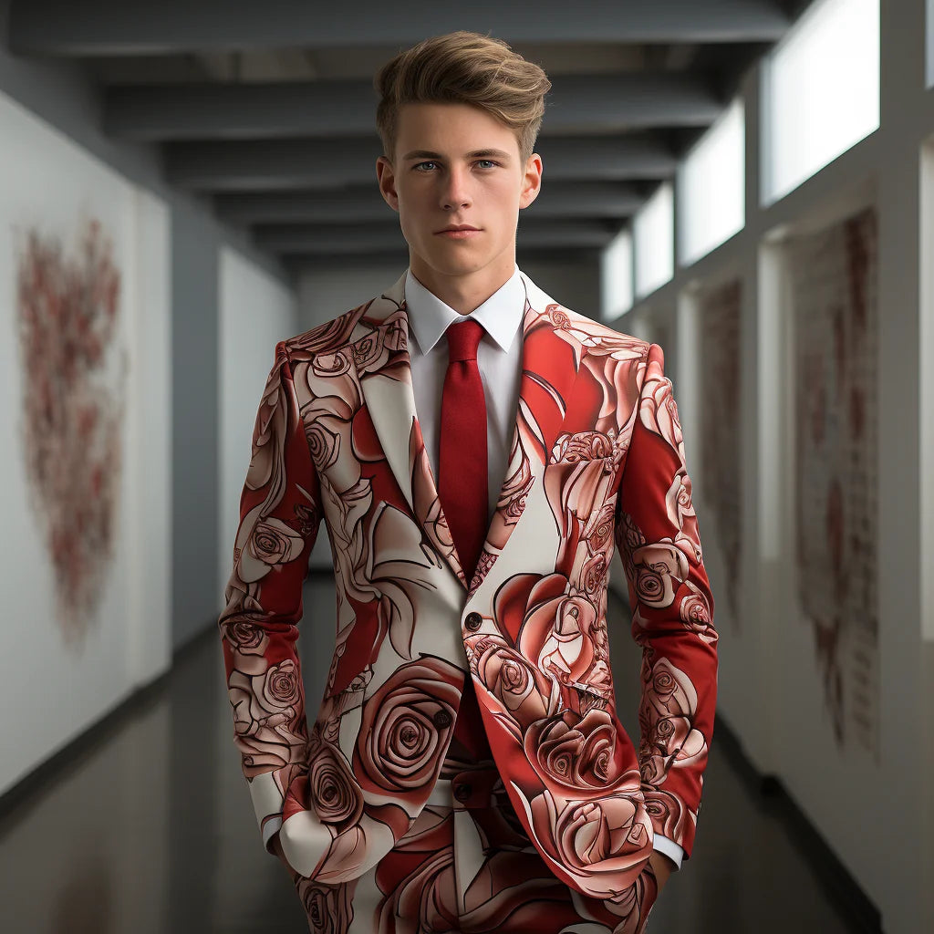 Men's 3D Printed Suits