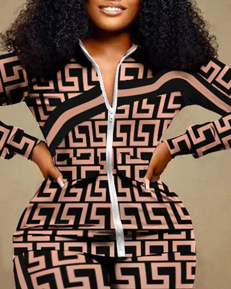 Light Weight Casual Printed Tracksuits
