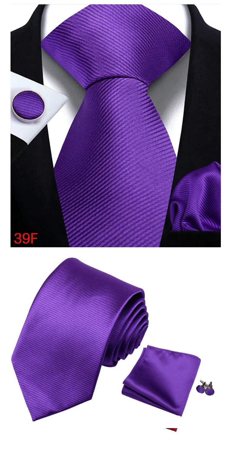 Solid Color 4pc. Tie Set