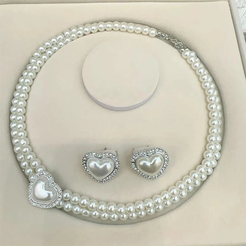 White Pearl Jewelry Sets 17 Bazaare Mart White Pearl Jewelry Sets