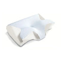 2 in 1 Orthopedic Memory Foam Pillow White-White Bazaare Mart Orthopedic Cervical Pillow