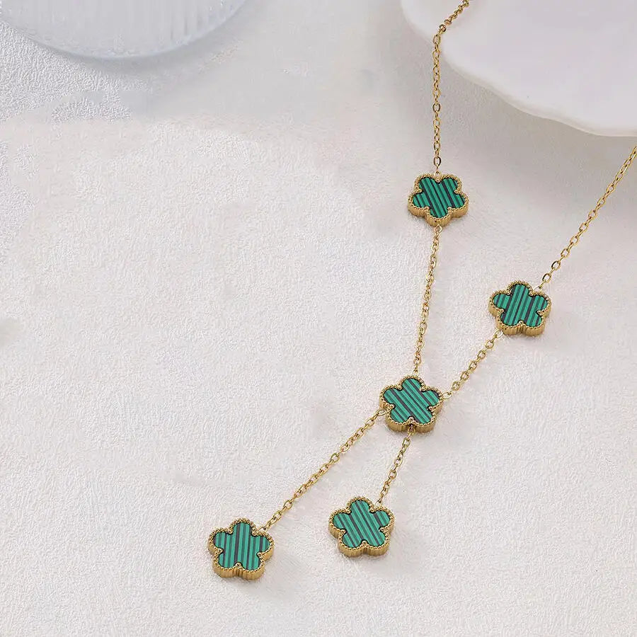Stainless Steel Flower Jewelry