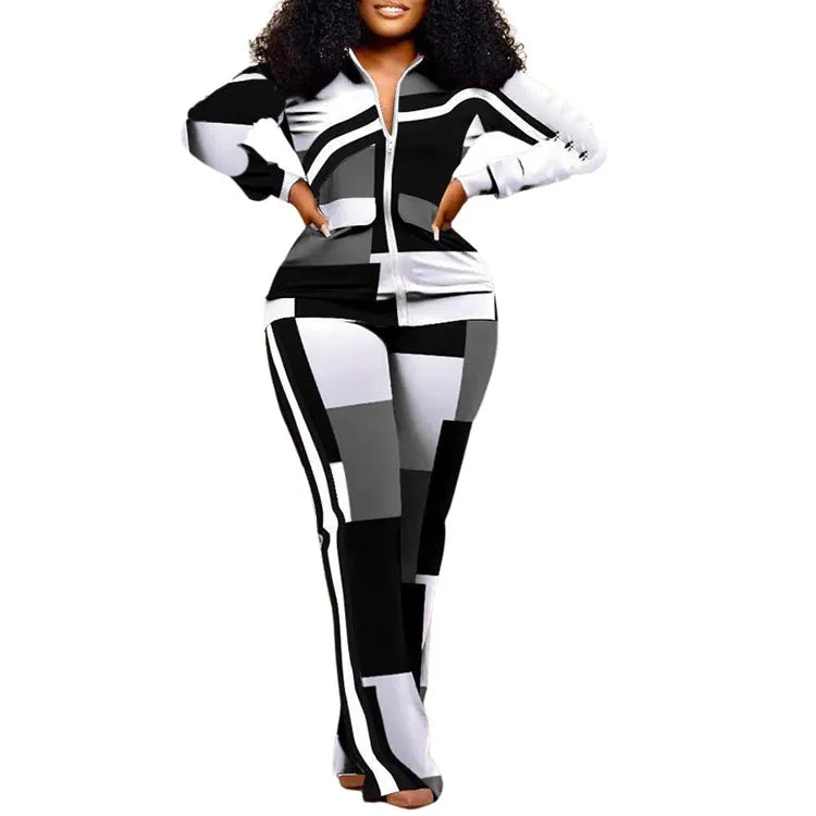 Light Weight Casual Printed Tracksuits