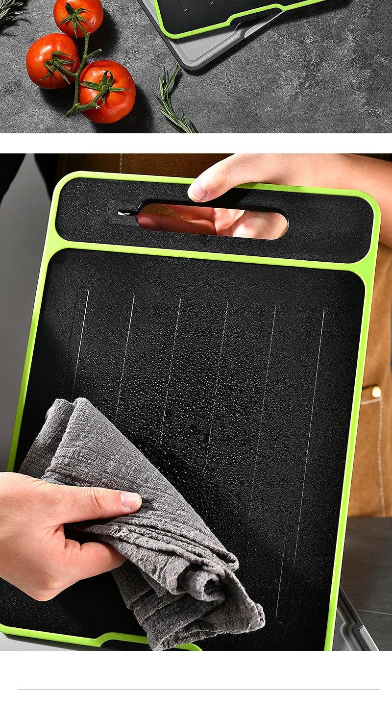 4 in 1 Double-Sided Thawing Cutting Board