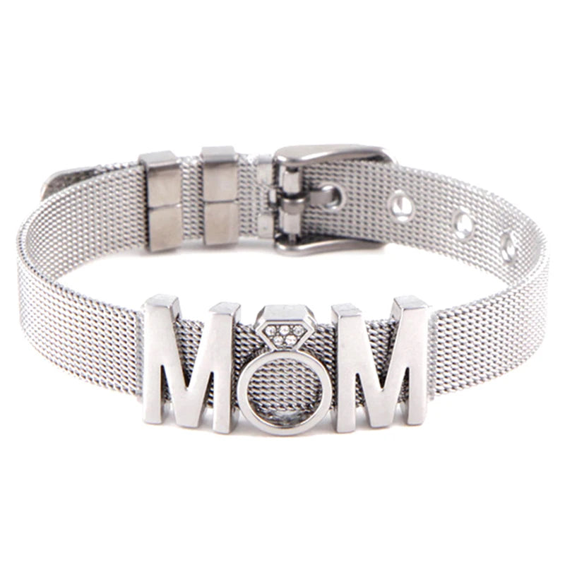 Nautical Stainless Steel Mesh Bracelet