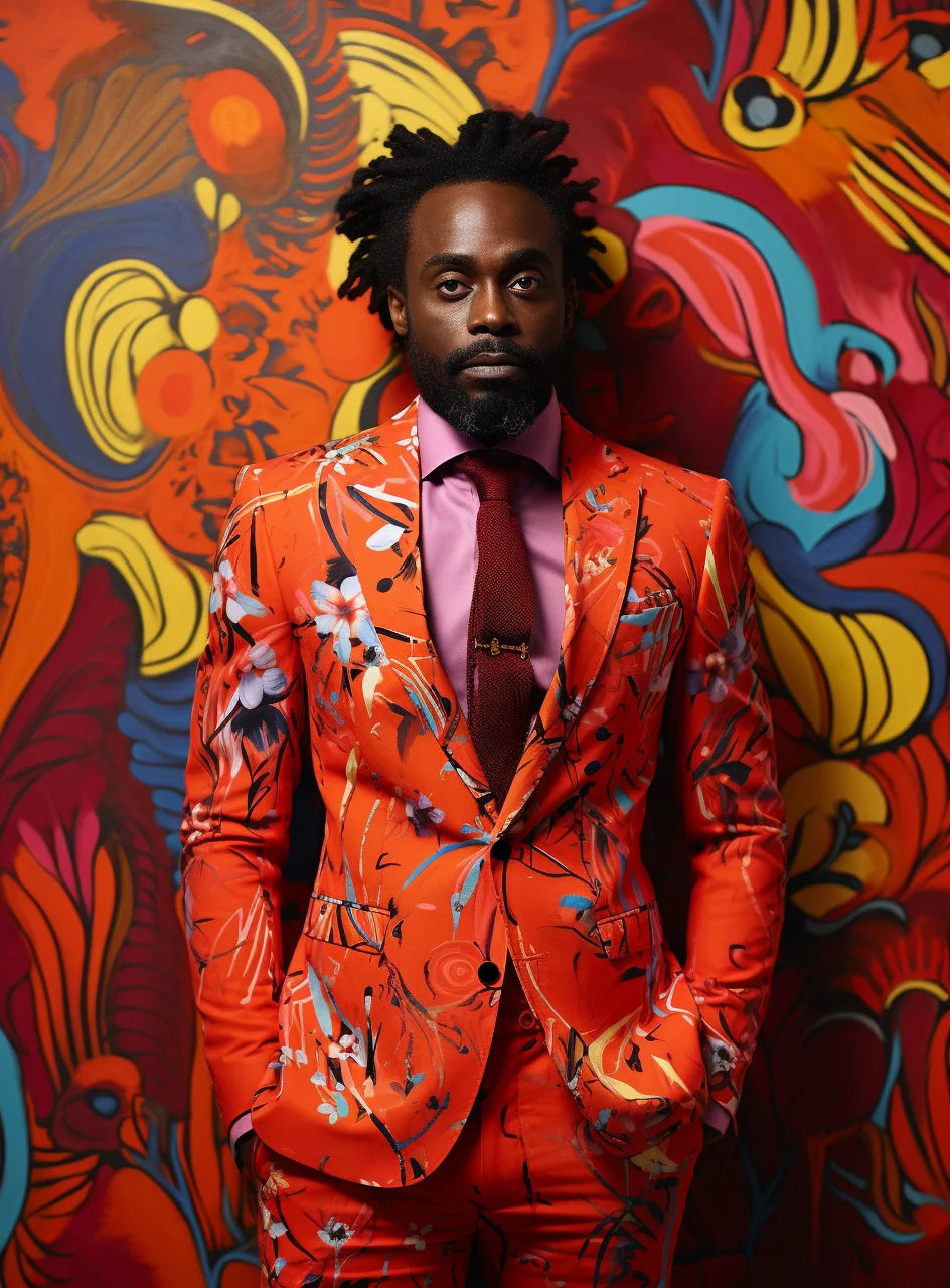 Men's 3D Printed Suits