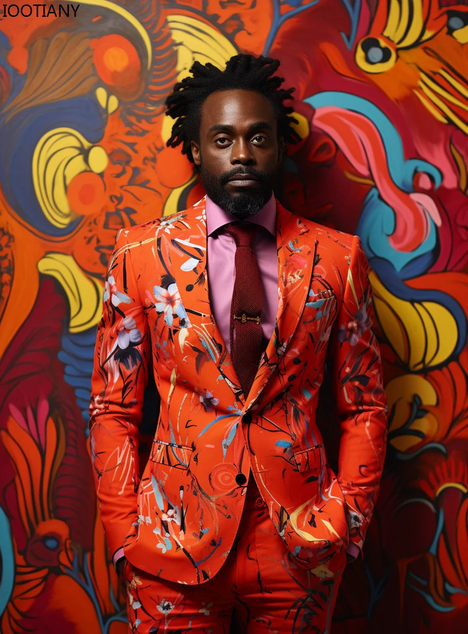 Men's 3D Printed Suits