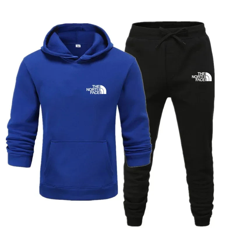 North Face Tracksuits Hoodie+Pants Set