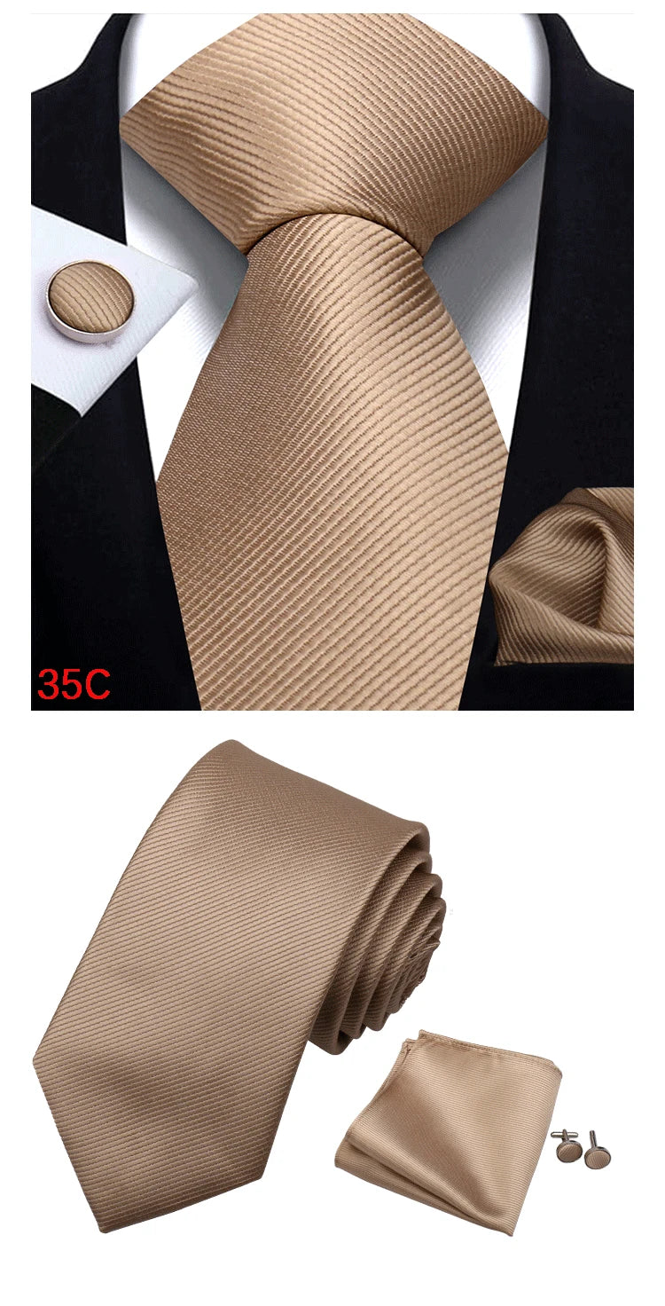 Solid Color 4pc. Tie Set