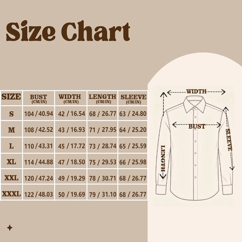 Cowboy Printed Lapel Collar Long Sleeve Button Up Western Shirt