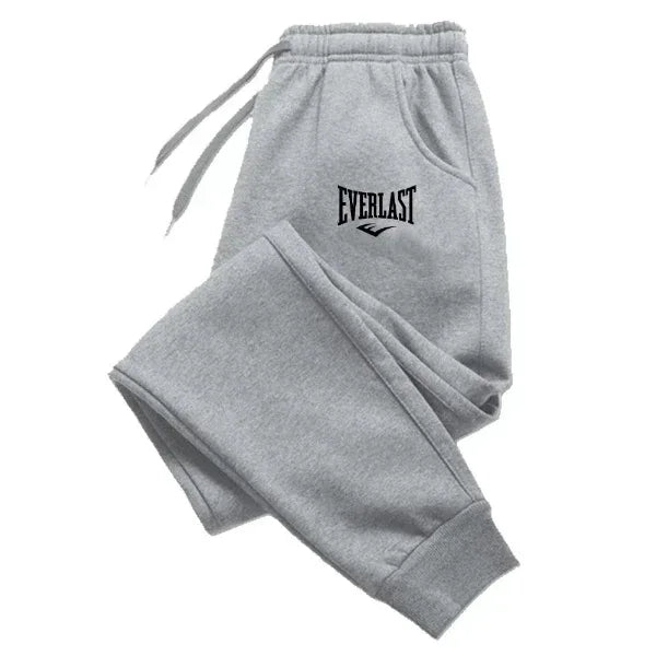 Unisex EVERLAST Jogger Sweatpants Grey Bazaare Mart Sweatpants