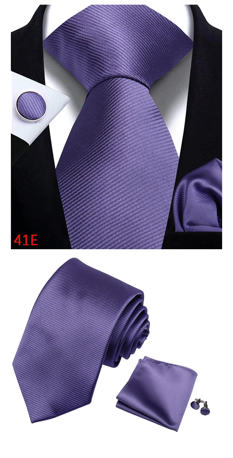 Solid Color 4pc. Tie Set