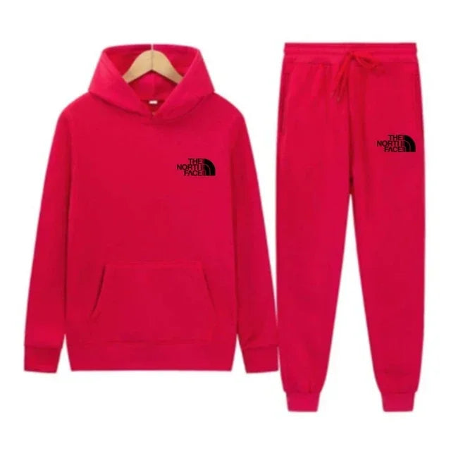 North Face Tracksuits Hoodie+Pants Set