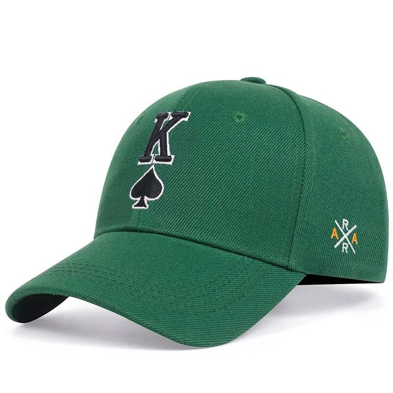 K Spade Embroidered Baseball Caps