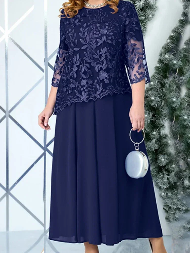 Navy Blue Lace Maxi Dress Navy Blue Bazaare Mart Navy Blue Lace Maxi Dress