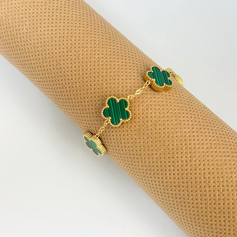 Stainless Steel Clover Bracelets