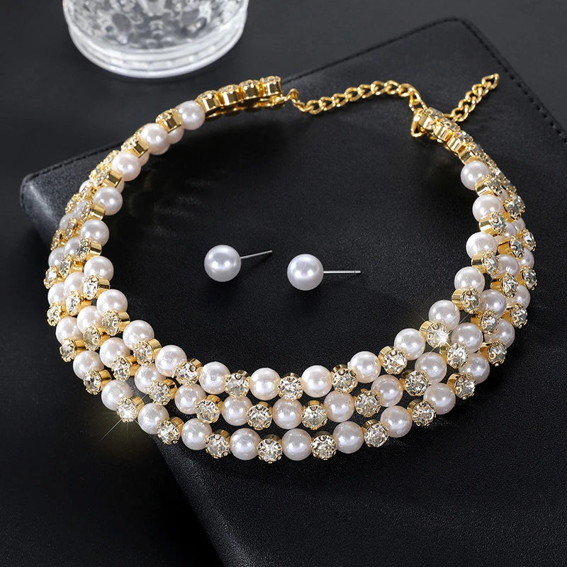 White Pearl Jewelry Sets 03 Bazaare Mart White Pearl Jewelry Sets