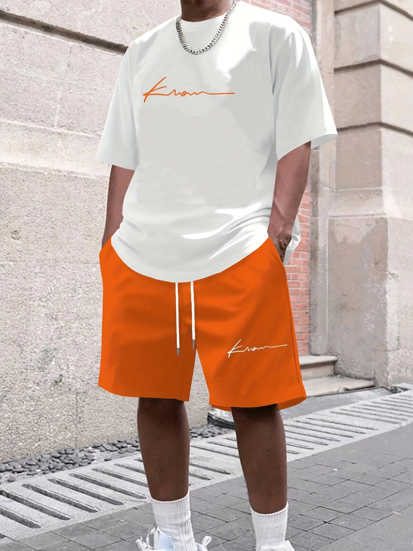 Men's T-Shirt and Shorts Set Bazaare Mart Shorts Set