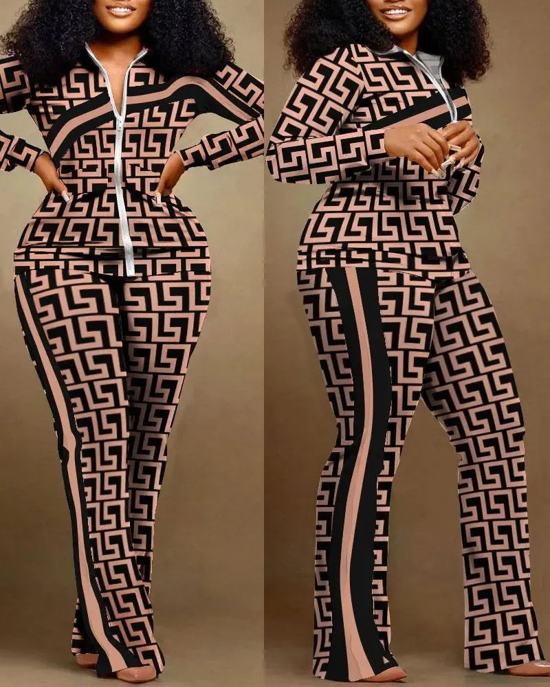 Light Weight Casual Printed Tracksuits