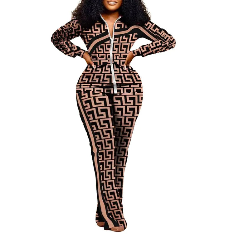 Light Weight Casual Printed Tracksuits
