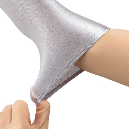 1pcs Women's White Spandex Gloves Stretch 52cm Elbow Long Sun Block Uv Protection Wedding Cosplay Costume Evening Opera Glove Bl Bazaare Mart