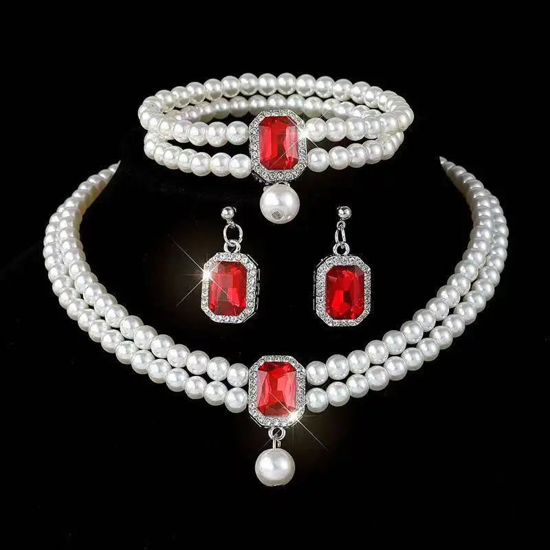 White Pearl Jewelry Sets 29 Bazaare Mart White Pearl Jewelry Sets