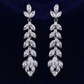 Glamorous Special Occasion CZ Earrings E2231 Bazaare Mart Rhinestone Earrings