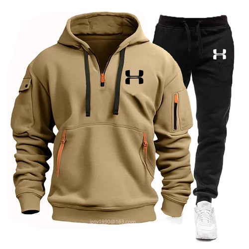 2 Toned Hooded Jogging Sets