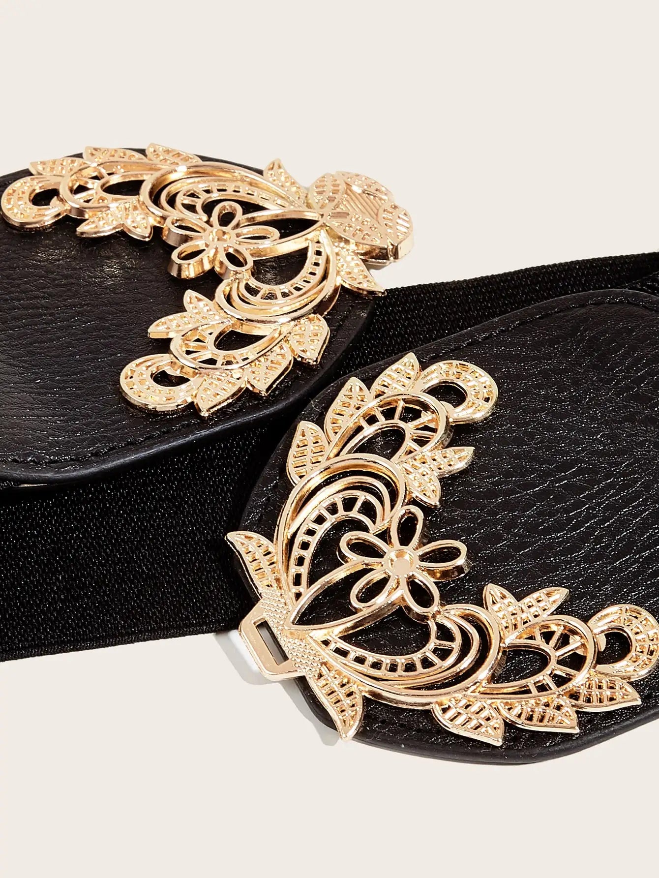 Wide Ornate Buckle Belt Bazaare Mart Wide Ornate Buckle Belt