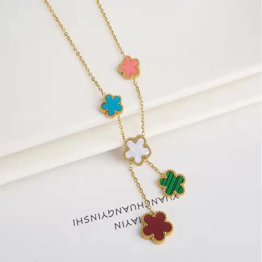 Stainless Steel Flower Jewelry