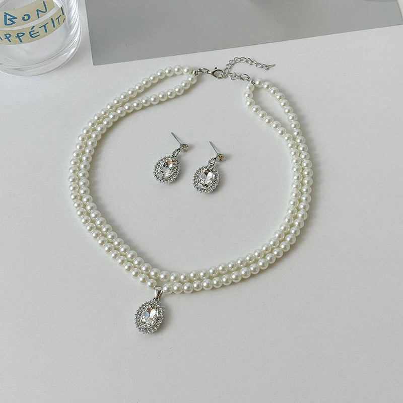 White Pearl Jewelry Sets 24 Bazaare Mart White Pearl Jewelry Sets