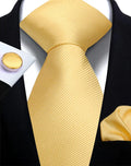 Solid Color 4pc. Tie Set THC-36E Bazaare Mart Necktie 4pc. Set