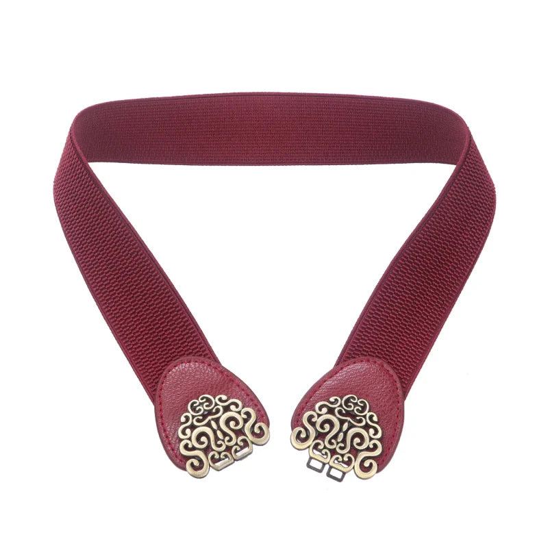 Women's Retro Stretch Belt Bazaare Mart Belt