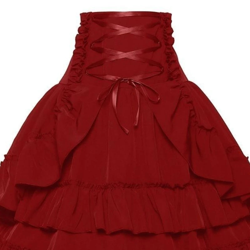 Gothic Retro Lolita Skirt Bazaare Mart Lolita Skirt