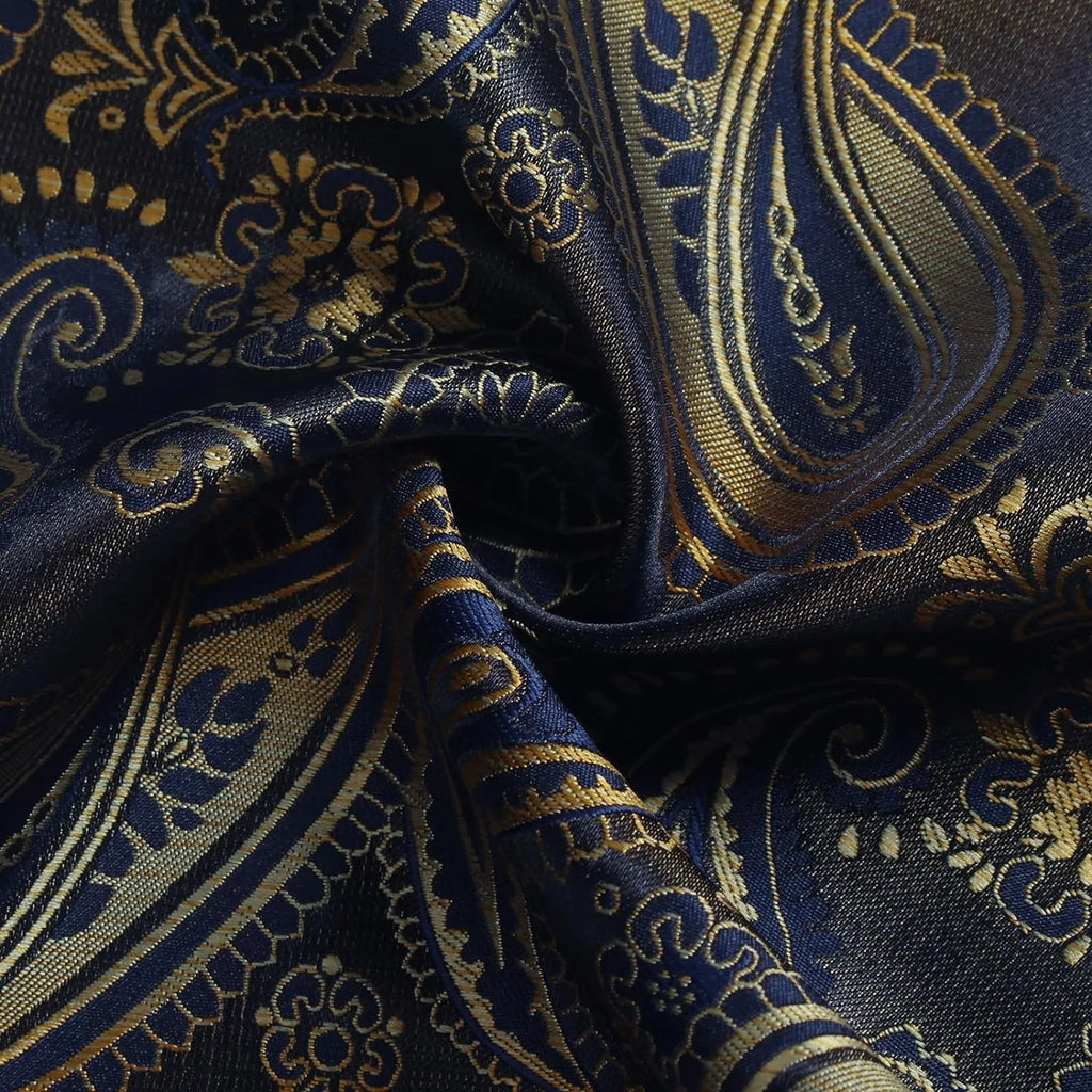 Silk Paisley 4pc Necktie Set
