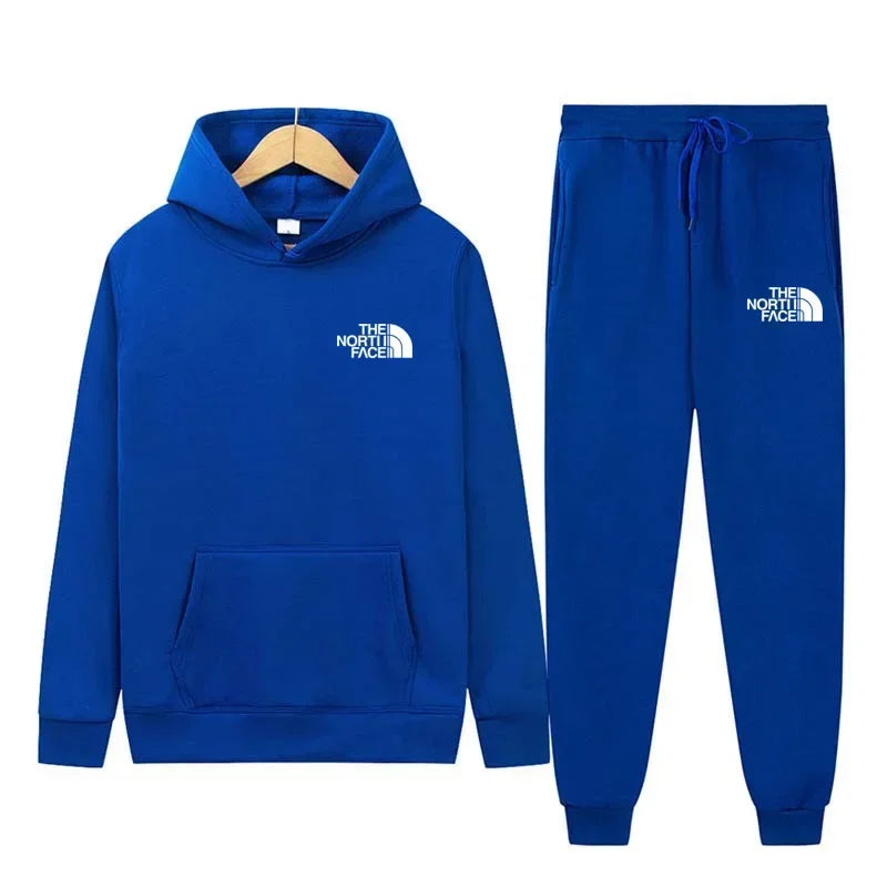 North Face Tracksuits Hoodie+Pants Set