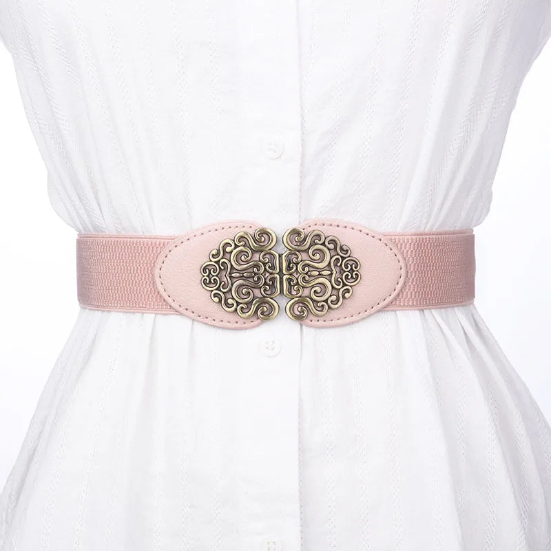 Women's Retro Stretch Belt Bazaare Mart Belt