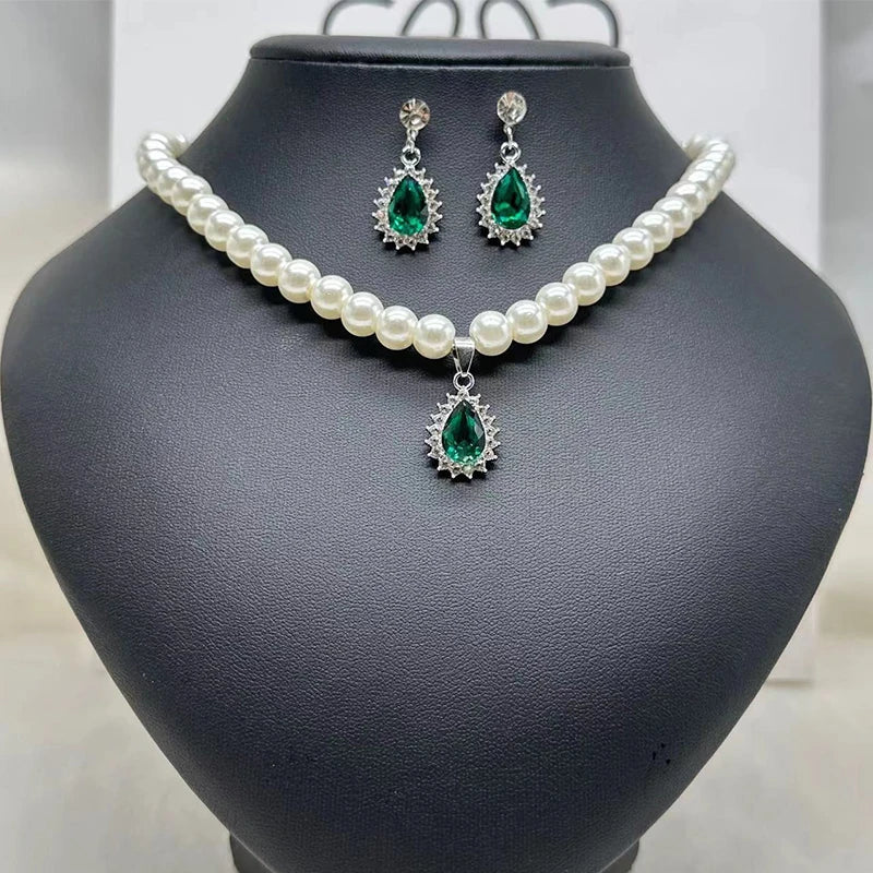 White Pearl Jewelry Sets 09 Bazaare Mart White Pearl Jewelry Sets