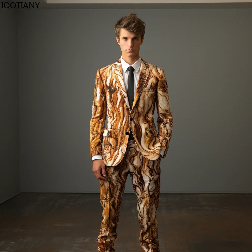 Men's 3D Printed Suits