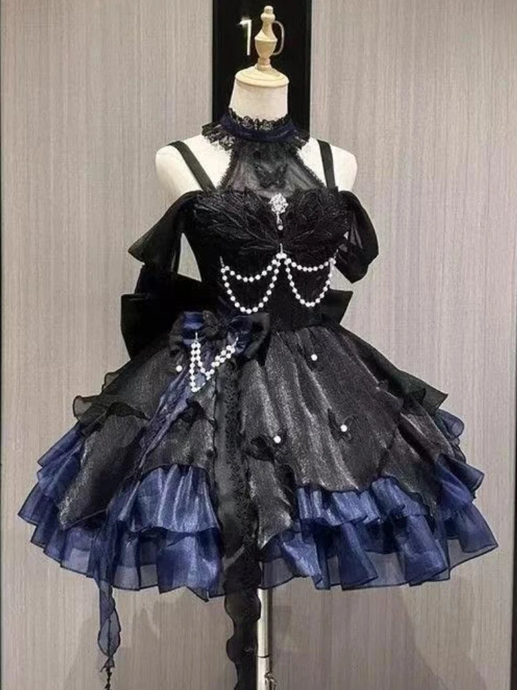 Lacy Vintage Mini Petticoat Dress