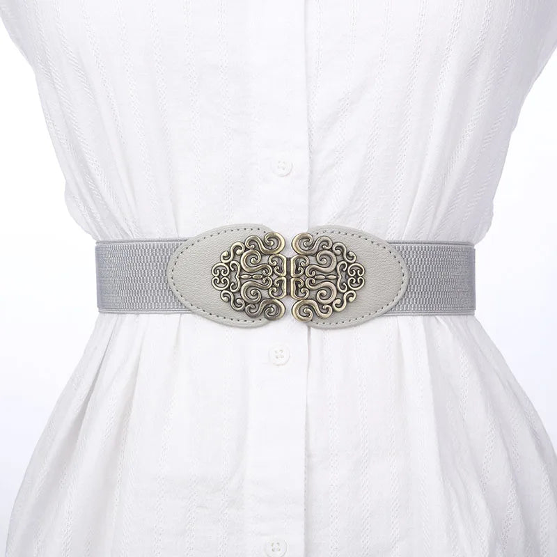 Women's Retro Stretch Belt Bazaare Mart Belt