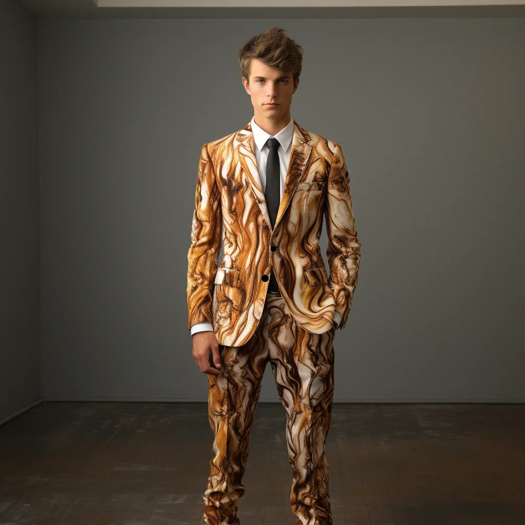 Men's 3D Printed Suits