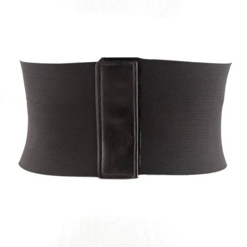 Wide PU Leather Corset Belt Bazaare Mart Wide PU Leather Corset Belt