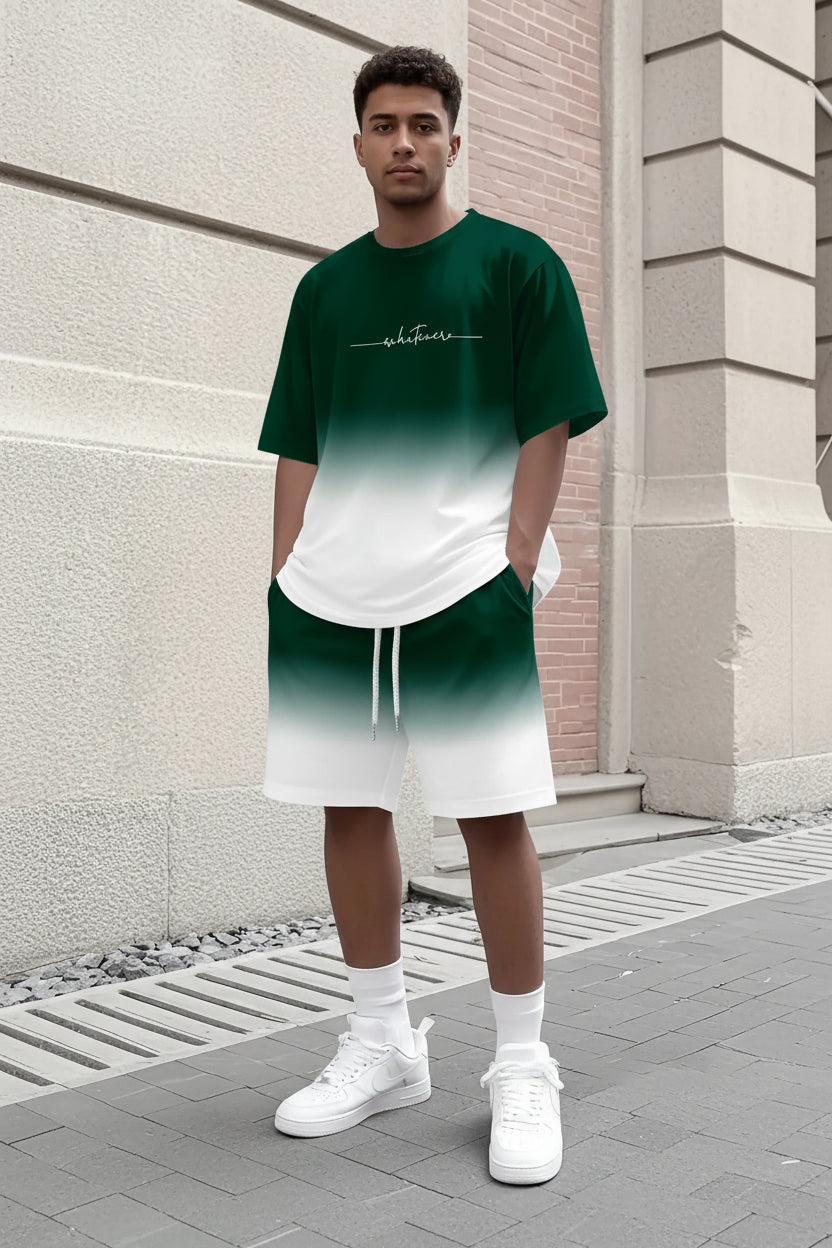 Men's T-Shirt and Shorts Set MBTZ25122420LN5 Bazaare Mart Shorts Set