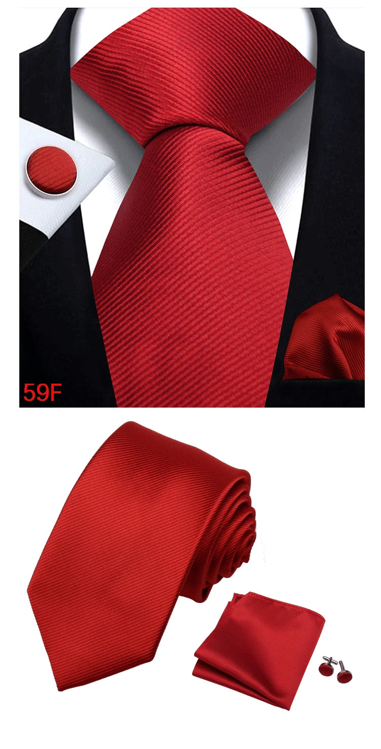 Solid Color 4pc. Tie Set