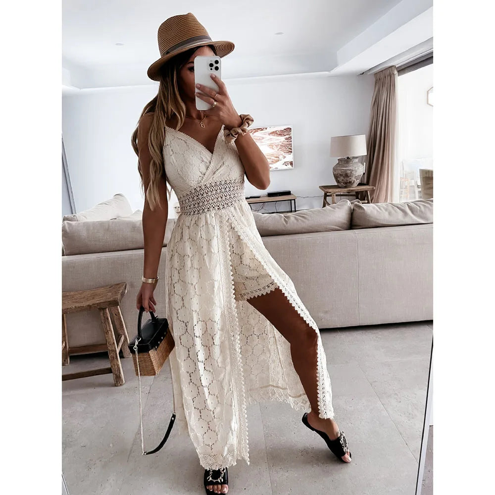 Lace Romper Jumpsuit